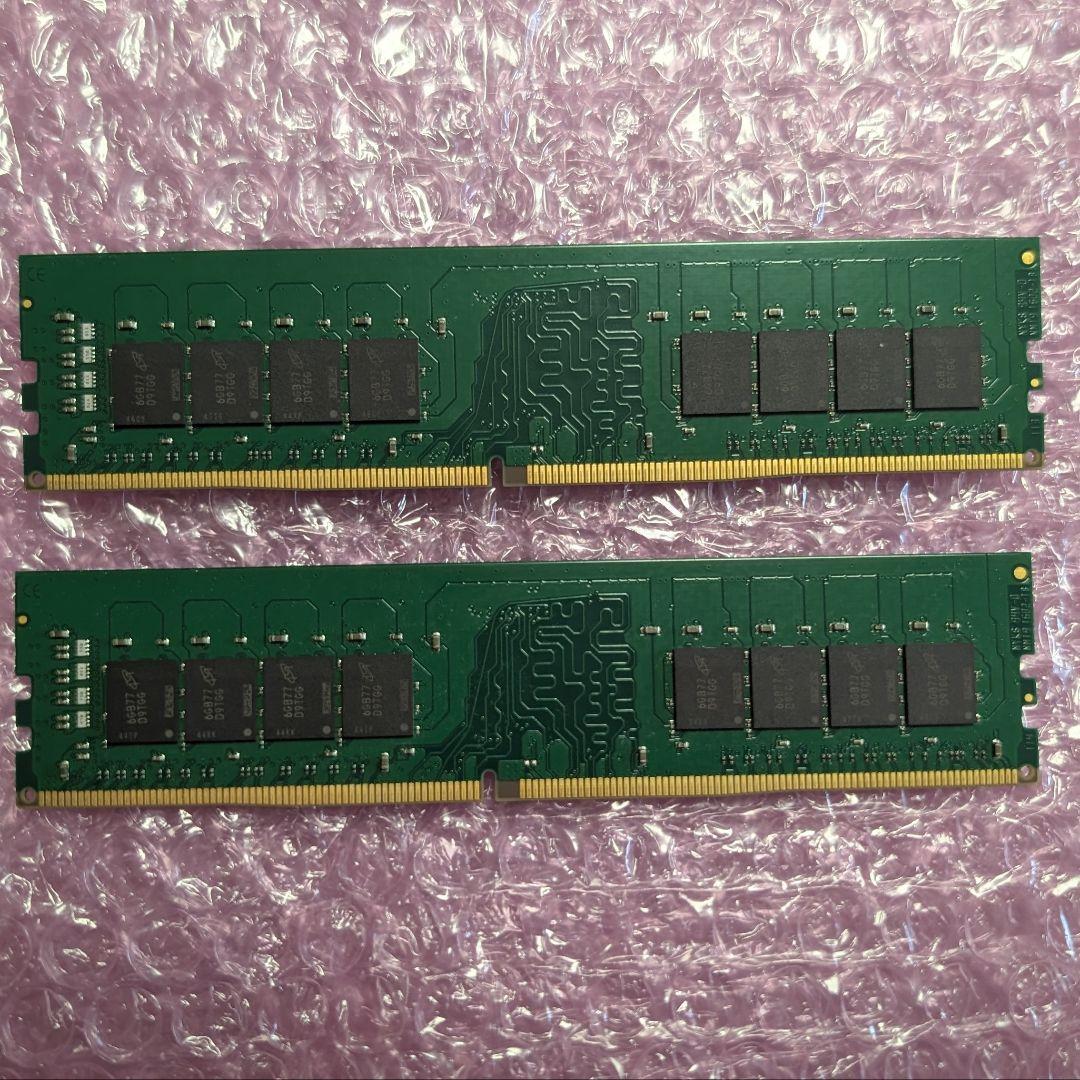 kingston DDR4 2133 8GBx2枚 計16GB