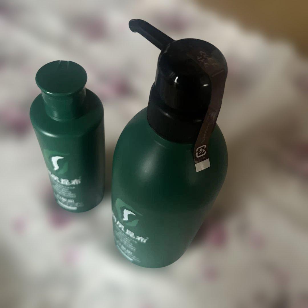 利尻昆布 白髪用カラーシャンプー 500ml.200mlセット