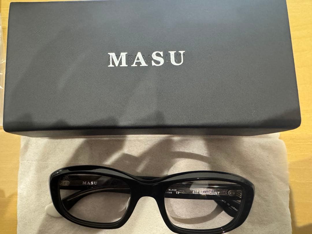 MASU × BLANC OVAL SHAPE SUNGLASSES