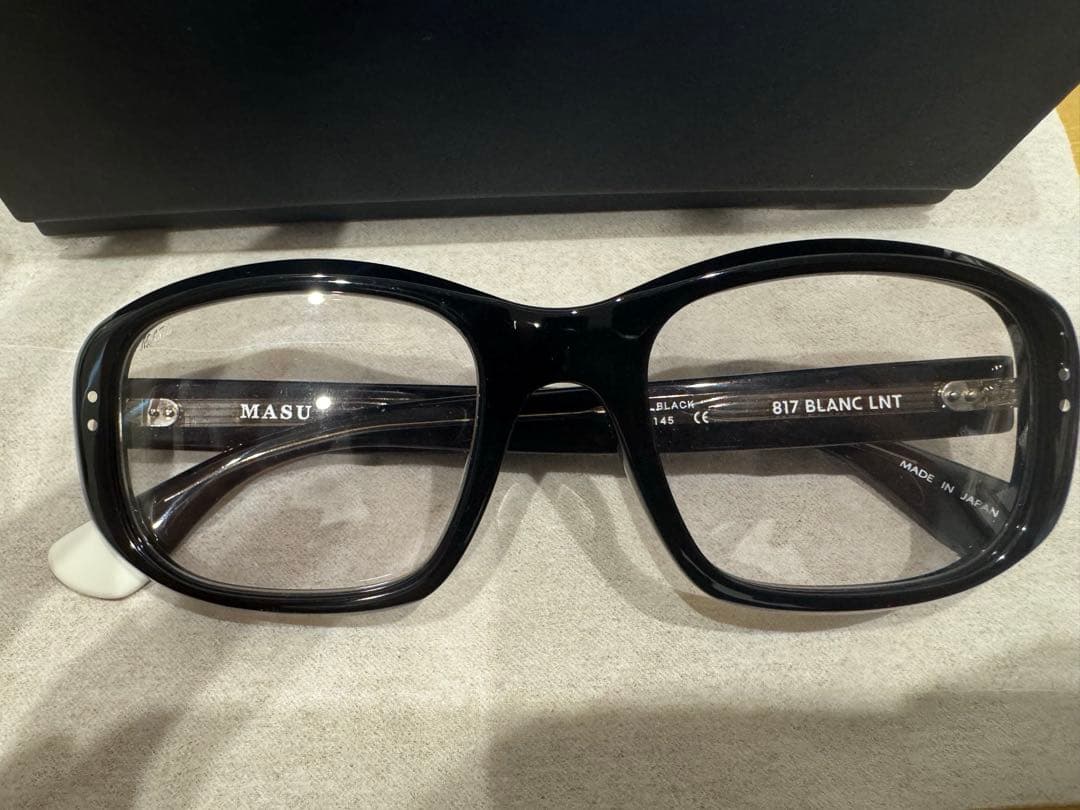 MASU × BLANC OVAL SHAPE SUNGLASSES