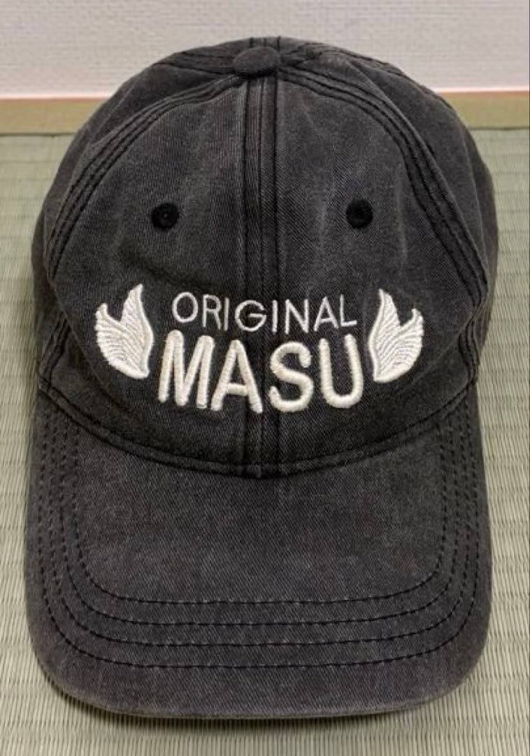 帽子 24AW MASU ORIGINAL MASU CAP FADED BLACK