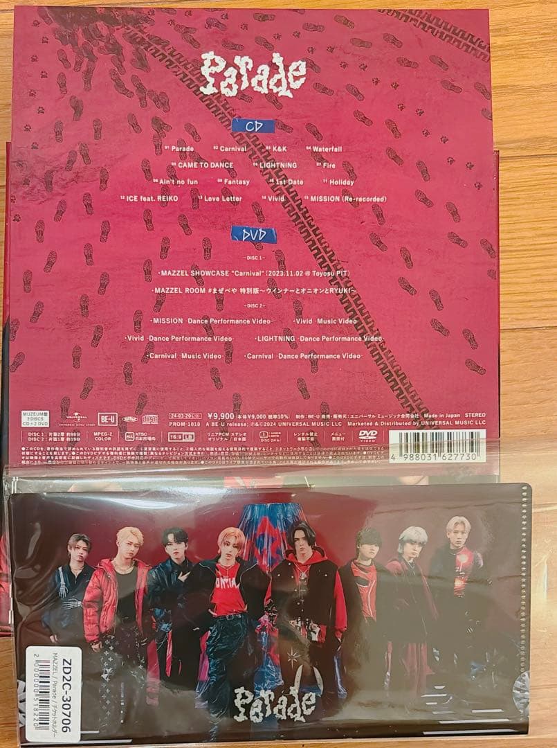 MUZEUM盤Parade CD + DVD MAZZEL FC限定⑵