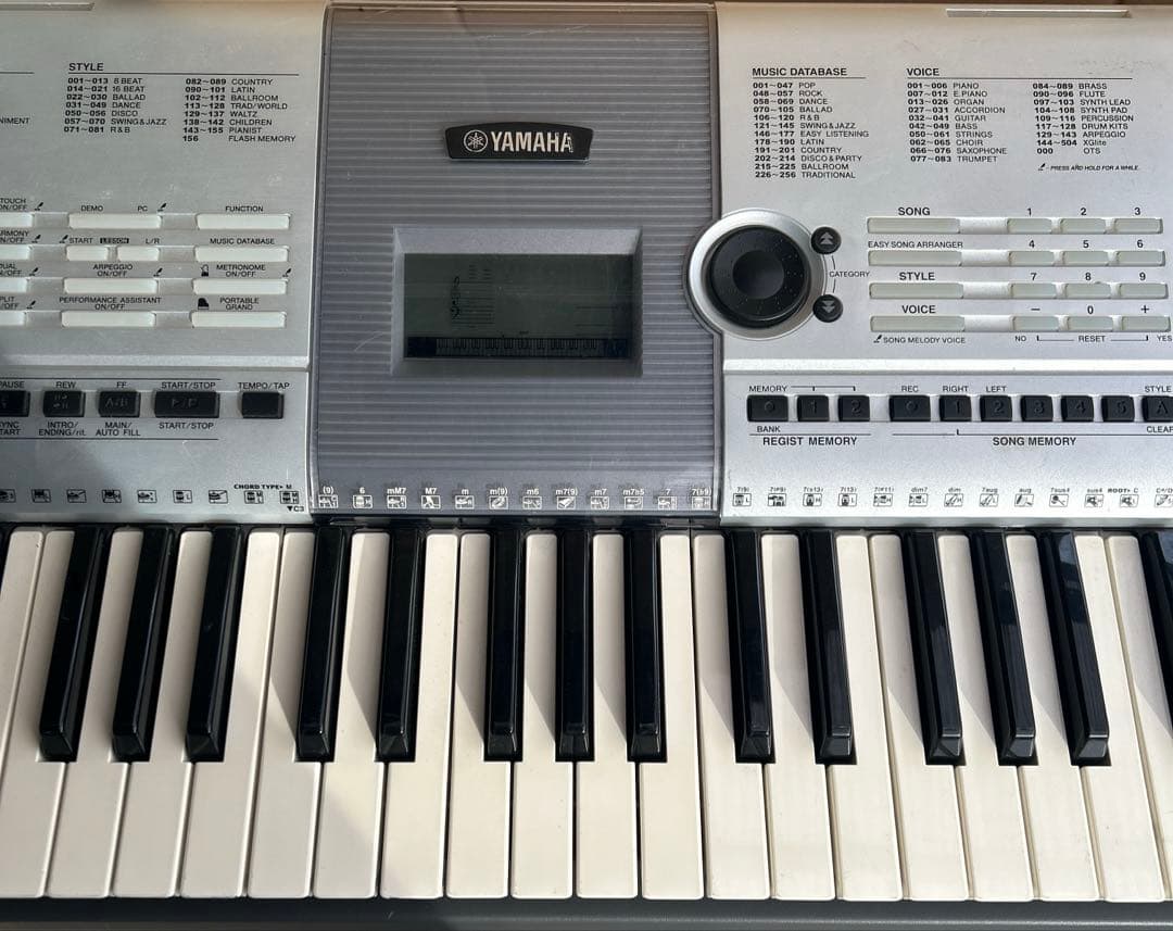 Yamaha PSR-E403 キーボード③