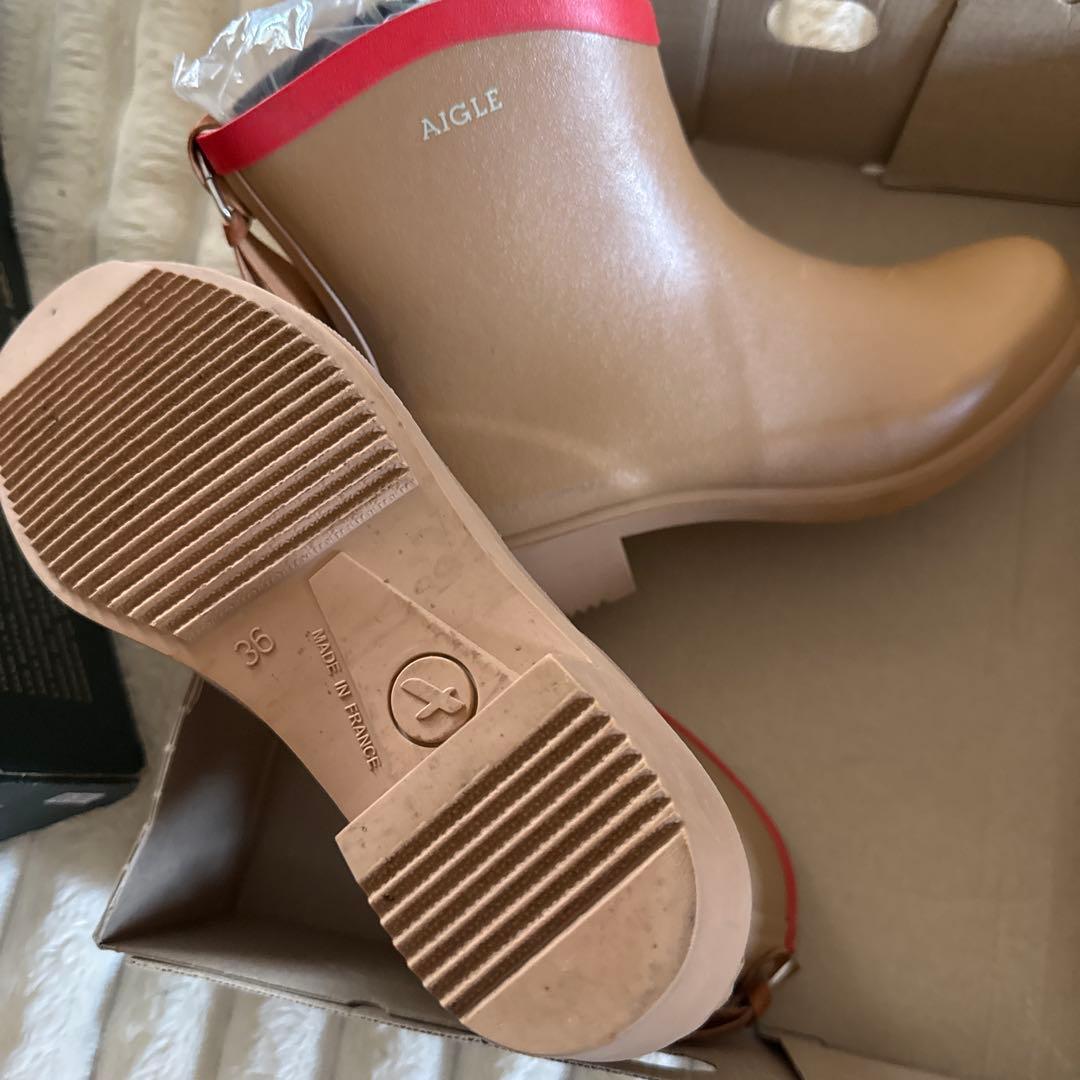 AIGLE ブーツ　レディース　フランス　36
