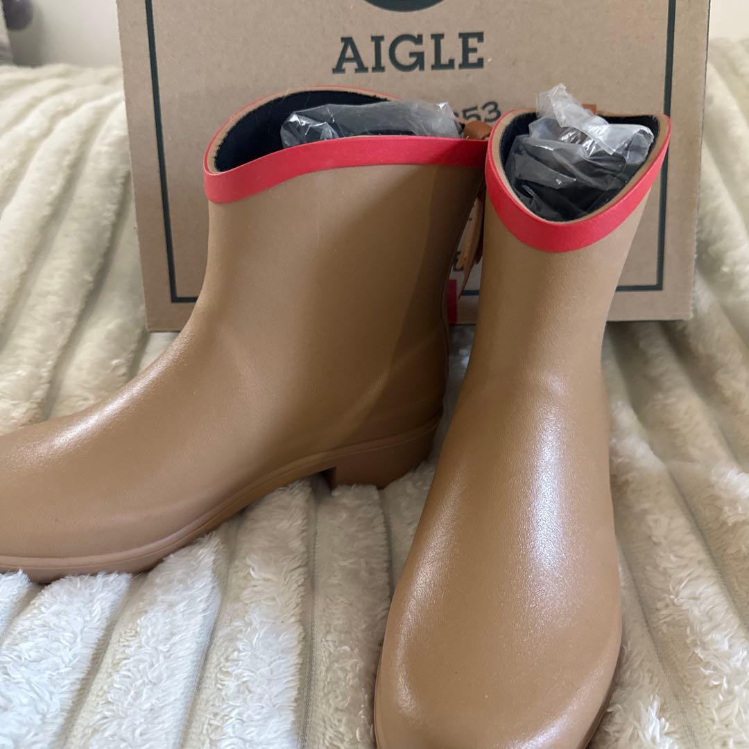 AIGLE ブーツ　レディース　フランス　36