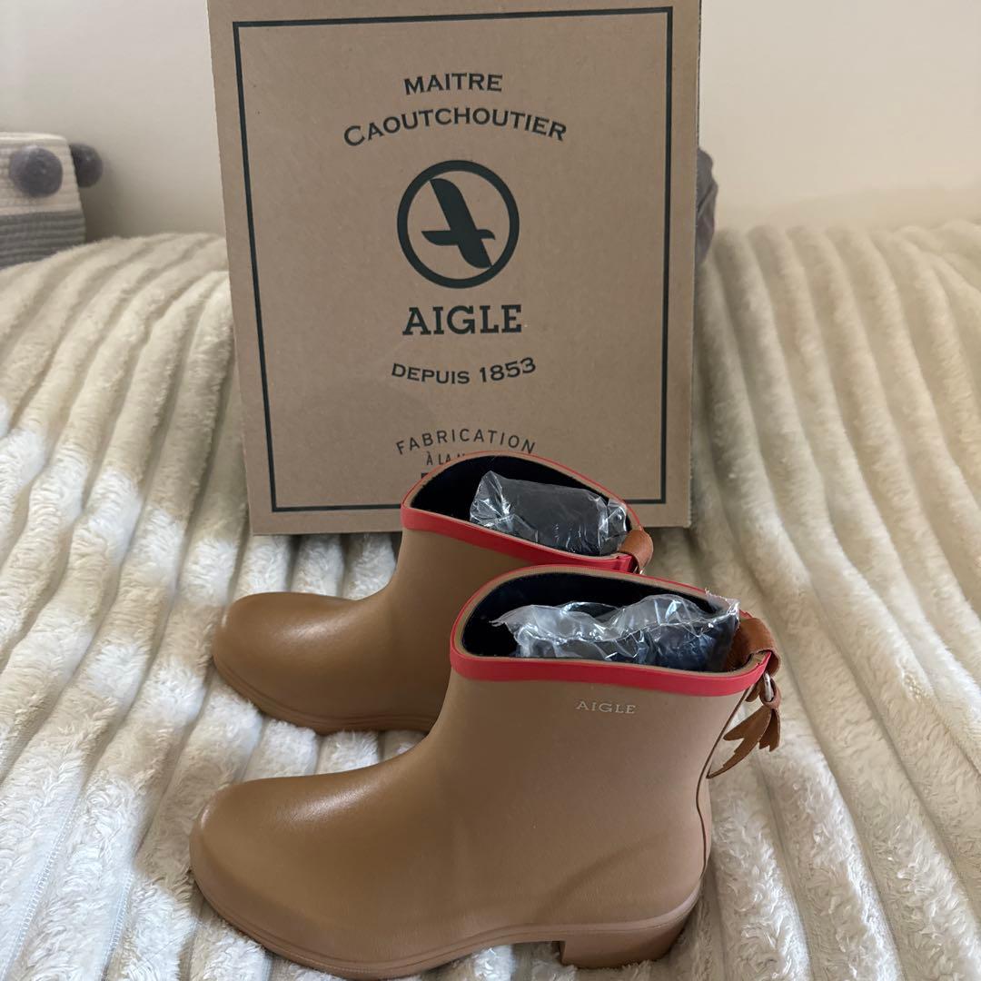 AIGLE ブーツ　レディース　フランス　36