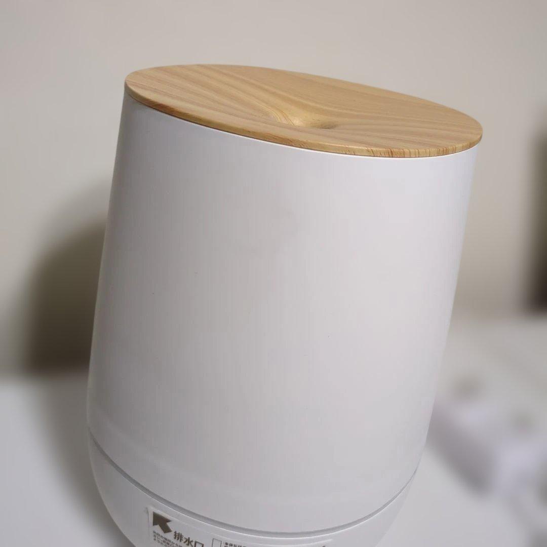 TOFFYトフィー抗菌アロマ加湿器〈2.2L〉 HF07ピュアホワイト　美品