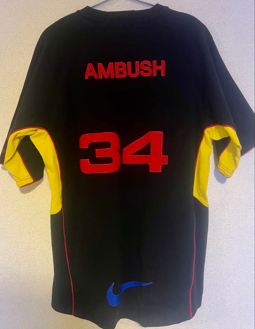 NIKE×AMBUSH JERSEY TOP / Tシャツ 黒 XL