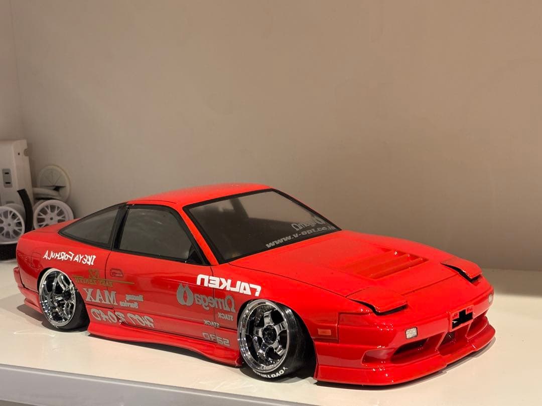T*i様 パンドラRC 日産 180sx 後期 東北仕様 塗装済未走行　ラジコン