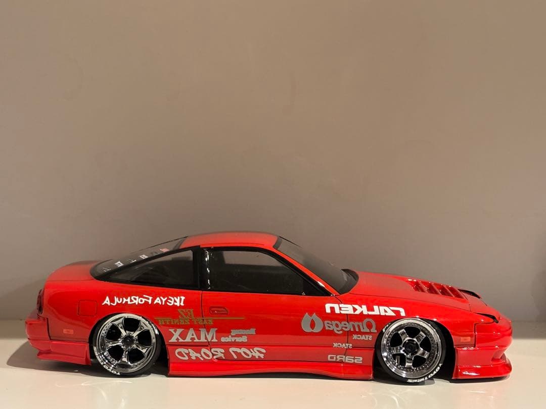 T*i様 パンドラRC 日産 180sx 後期 東北仕様 塗装済未走行　ラジコン