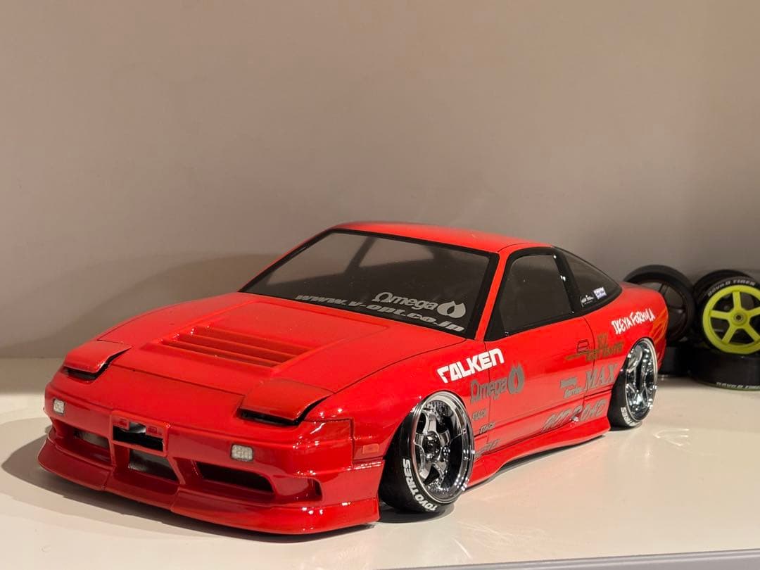 T*i様 パンドラRC 日産 180sx 後期 東北仕様 塗装済未走行　ラジコン