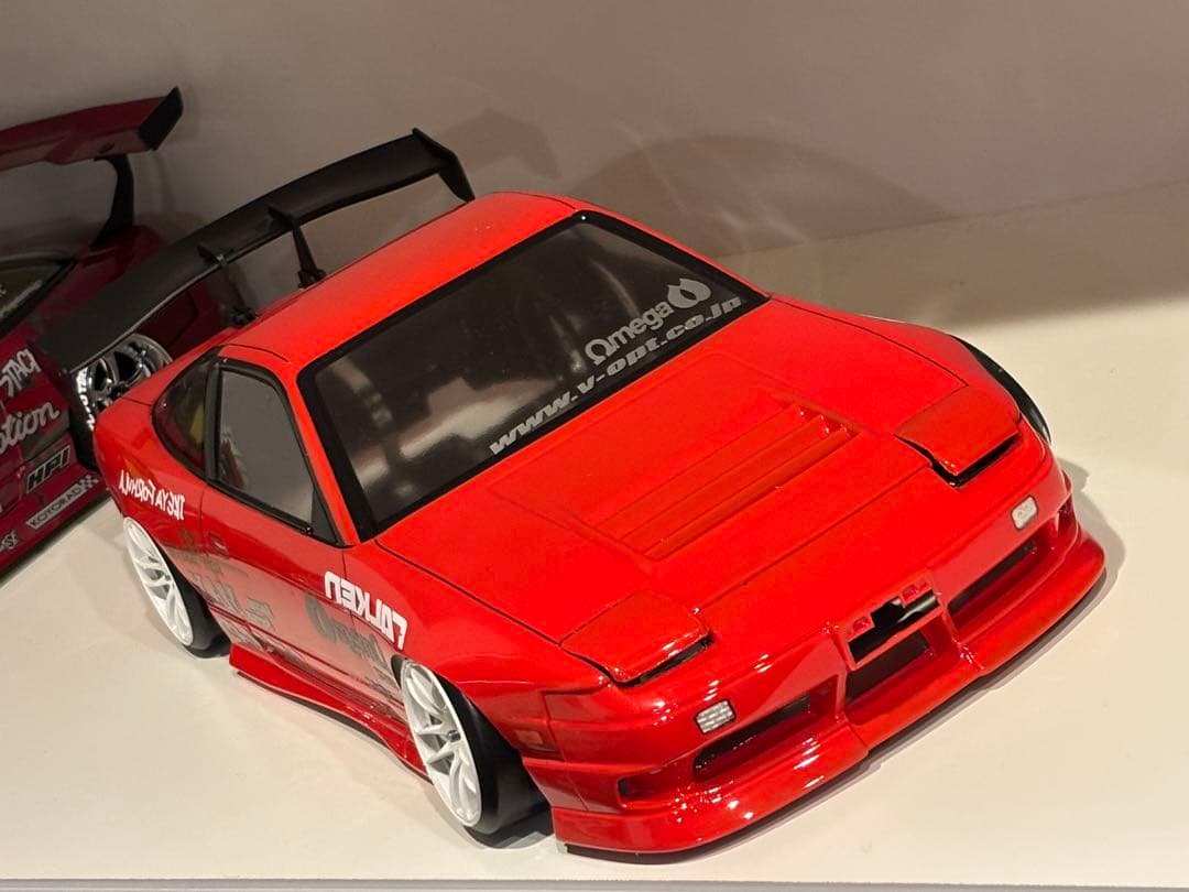 T*i様 パンドラRC 日産 180sx 後期 東北仕様 塗装済未走行　ラジコン