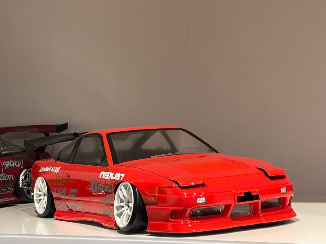 T*i様 パンドラRC 日産 180sx 後期 東北仕様 塗装済未走行　ラジコン