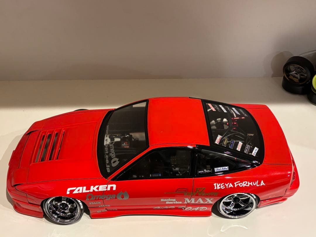 T*i様 パンドラRC 日産 180sx 後期 東北仕様 塗装済未走行　ラジコン
