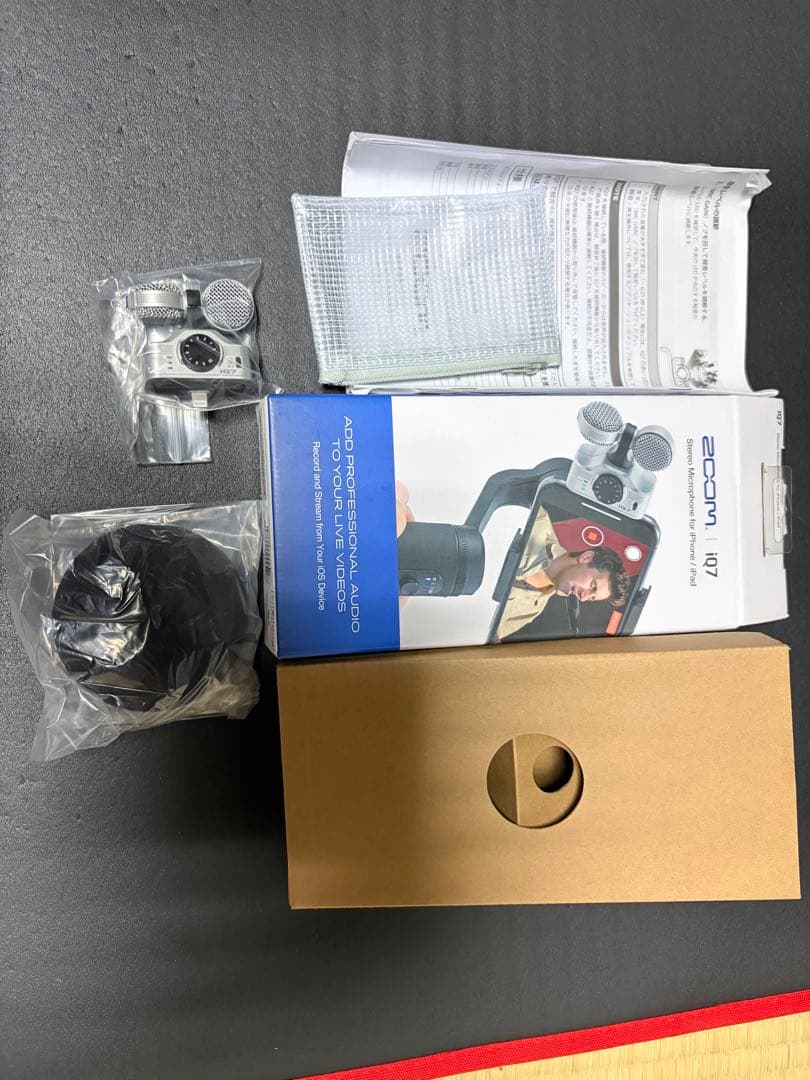 Zoom iQ7 iphone用ステレオマイク