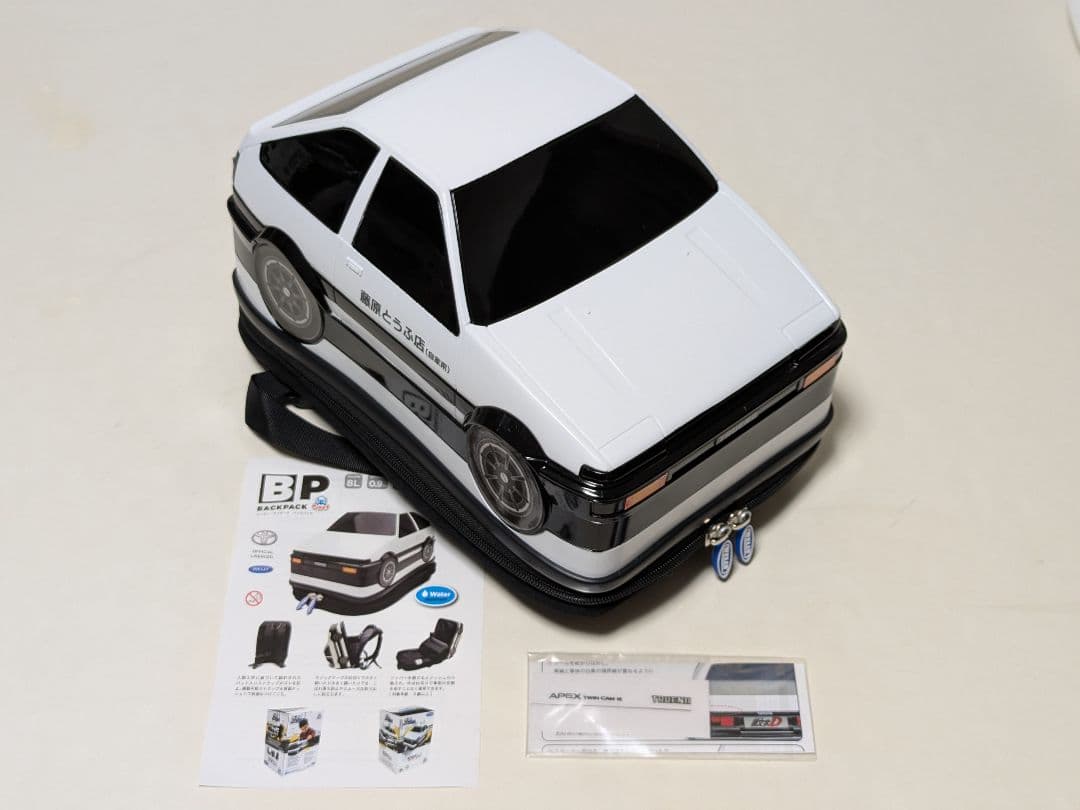 頭文字D トヨタ AE86 トレノ バックパック