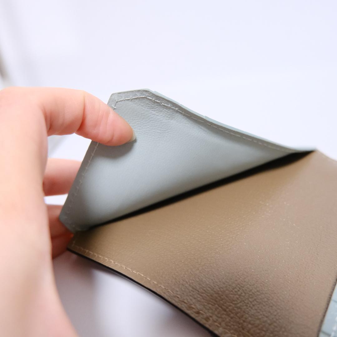 【極美品】L'arcobaleno ラルコバレーノ スマートカードウォレット