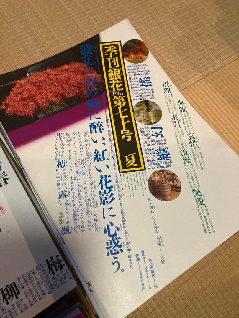 季刊 銀花35冊
