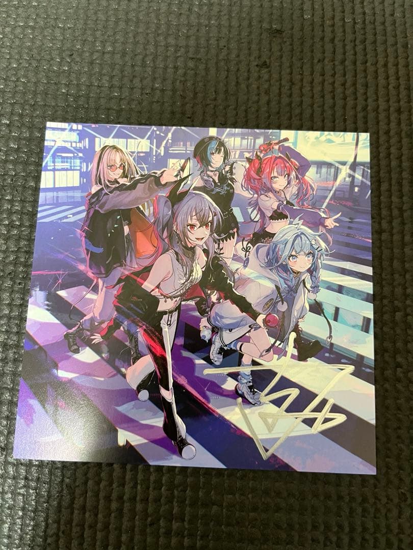ホロライブ　FLOWGLOW 輪堂千速 直筆サイン アルバム EC数量限定