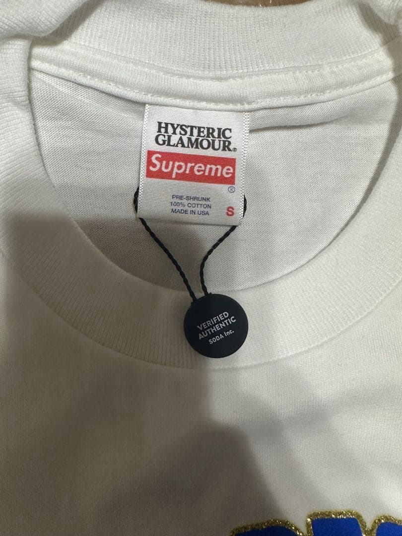 HYSTERIC GLAMOUR x SUPREME Tシャツ Sサイズ
