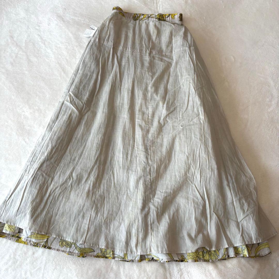【MARIHA】花の香り ボタニカルプリント スカート　36