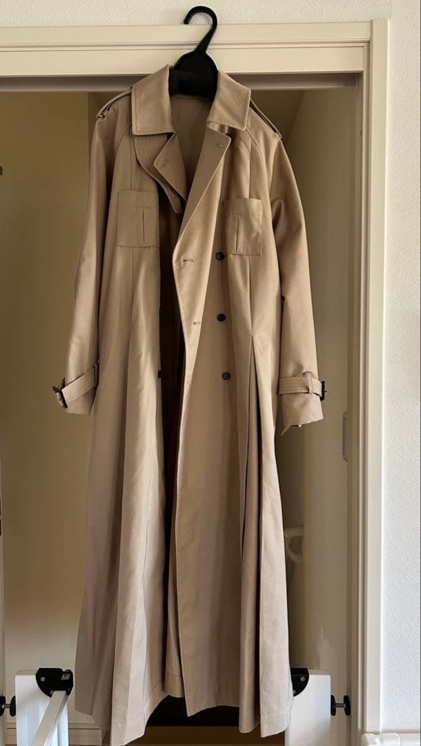 ジャケット・アウター laubeblanc Belted Flare Trench coat