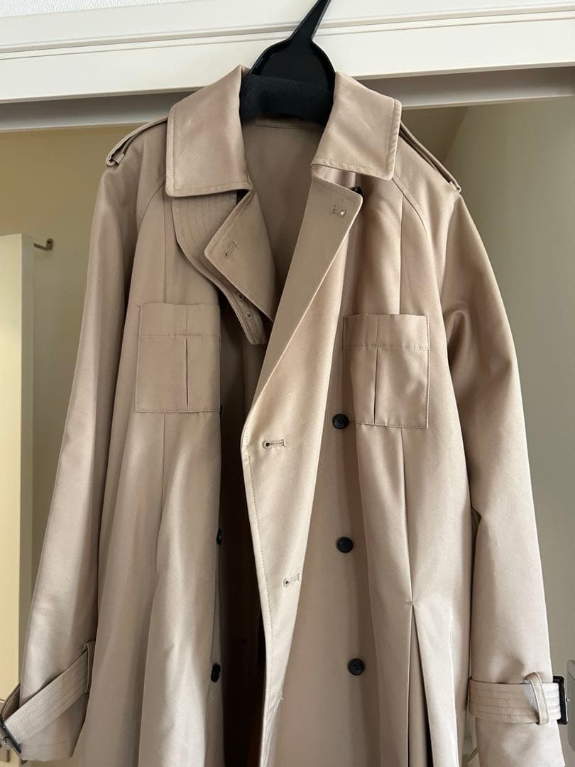 ジャケット・アウター laubeblanc Belted Flare Trench coat