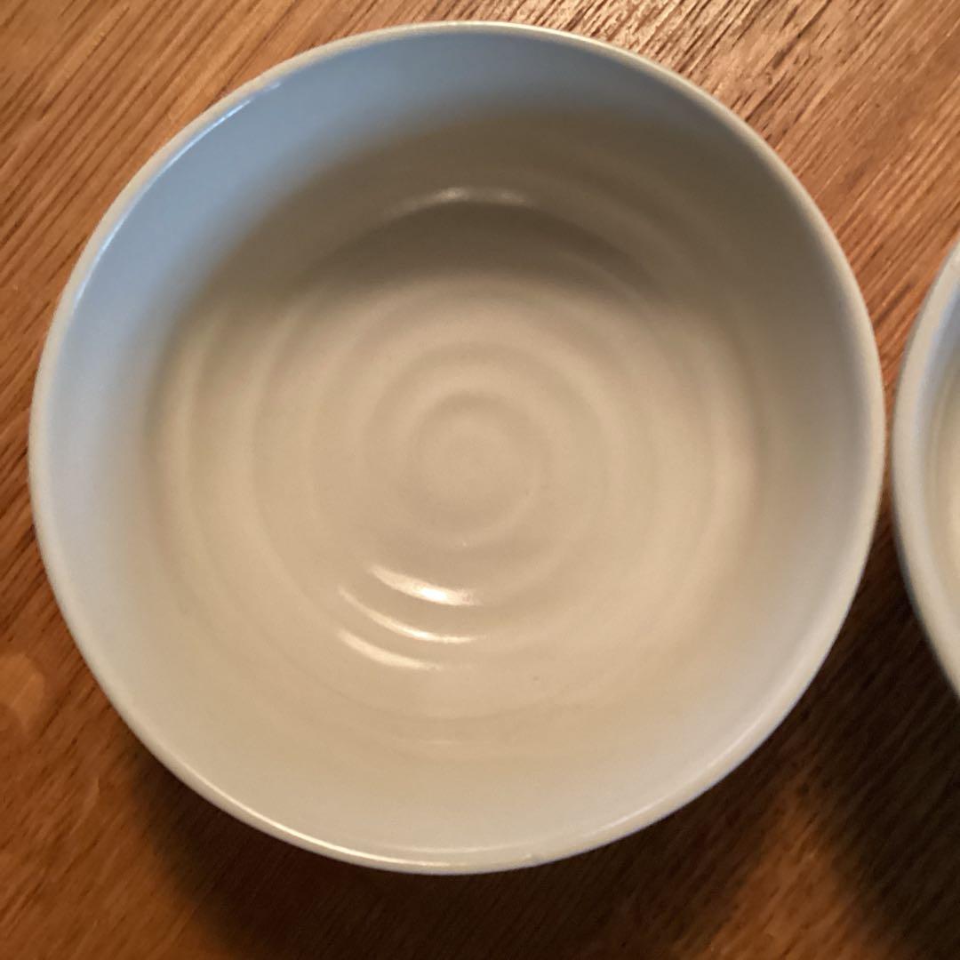 サンエフ健康陶器　くるみ茶碗 小雪(2個セット)パスタ・カレー皿2個セット