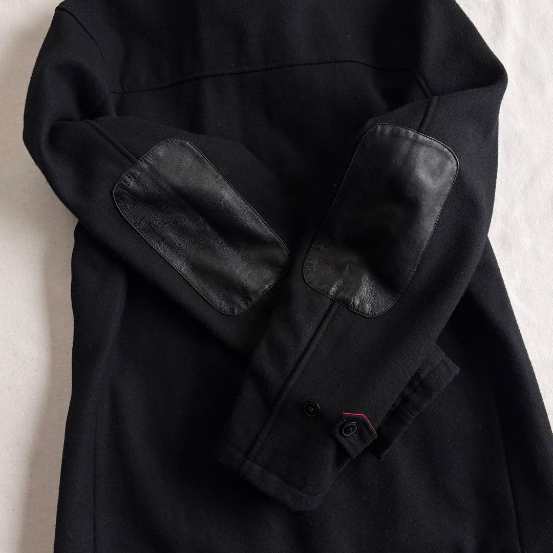 ジャケット・アウター 90s WOOLRICH leather switching wool JKT