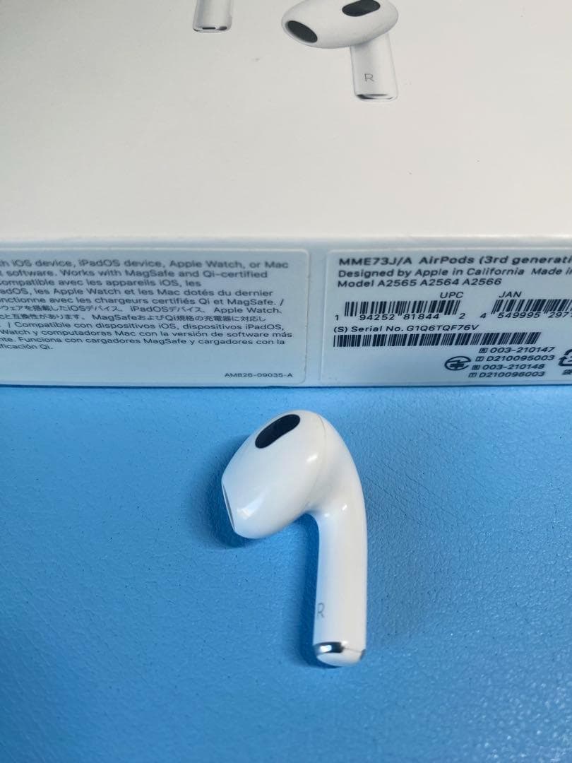 AirPods 第3世代 両耳のみ イヤホン A25642565