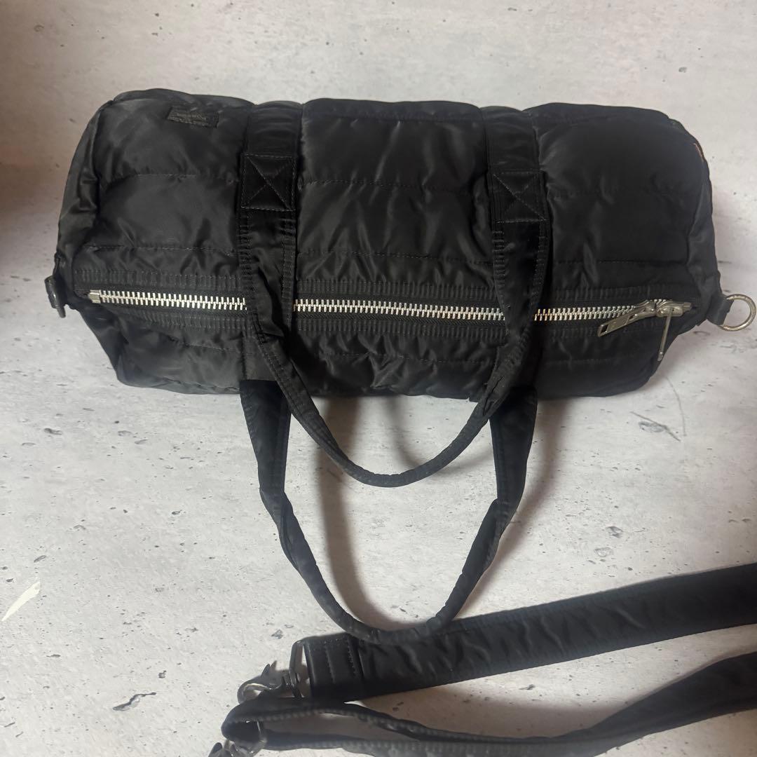 【廃盤】PORTER 吉田カバン ドラムバッグ タンカー ダッフルバッグ 黒