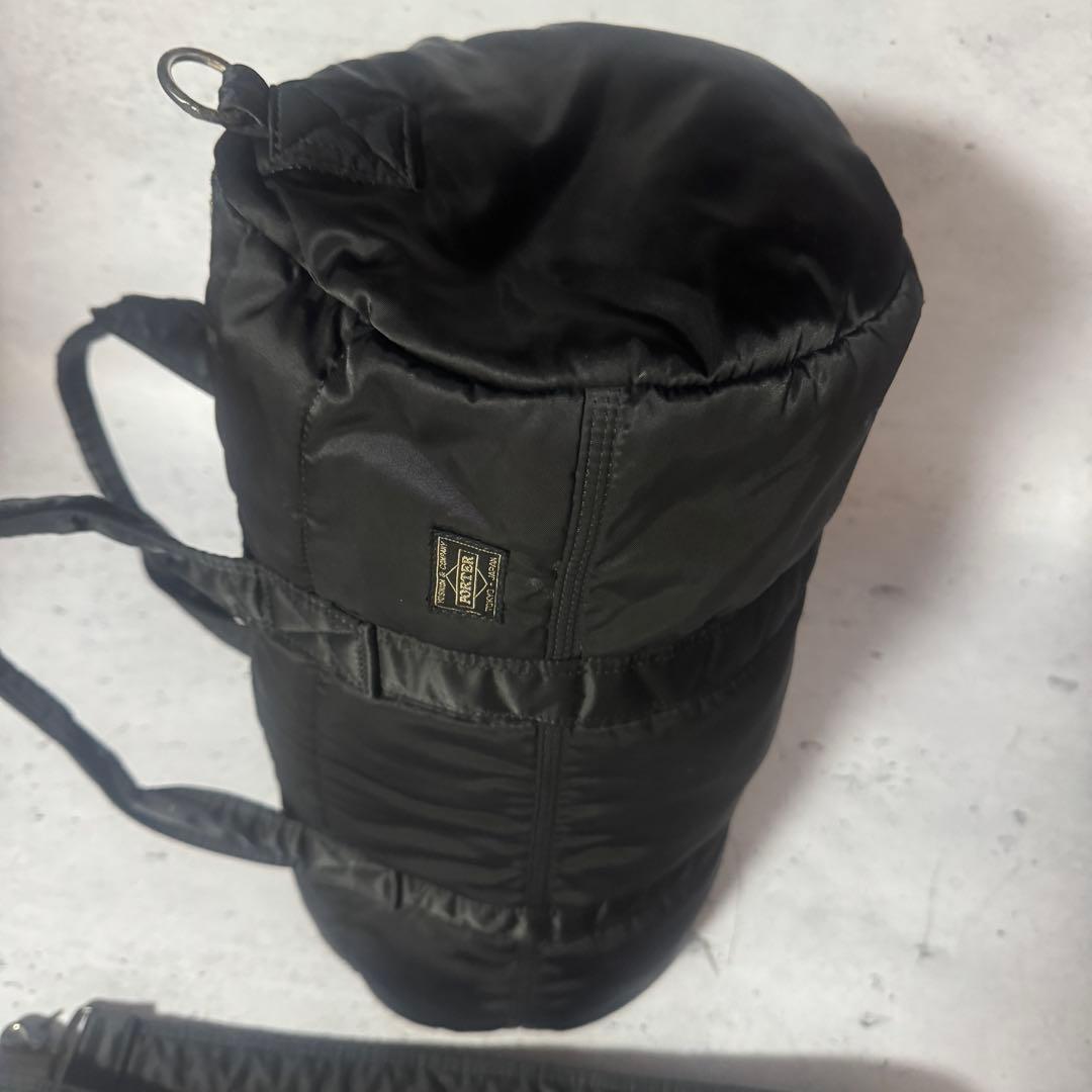 【廃盤】PORTER 吉田カバン ドラムバッグ タンカー ダッフルバッグ 黒