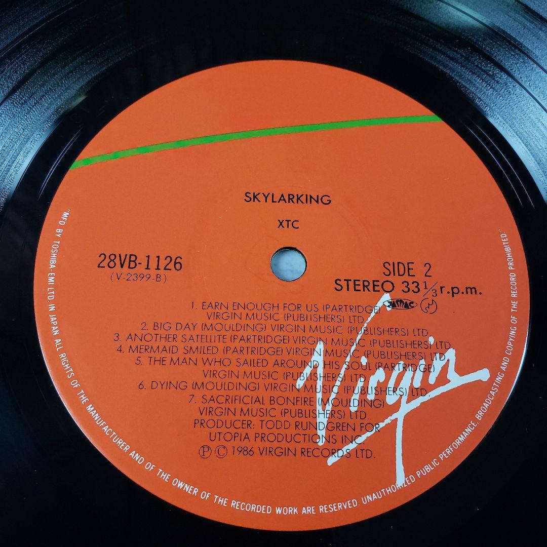 XTC レコード 4枚セット 洋楽 パンク Go2 スカイラーキング