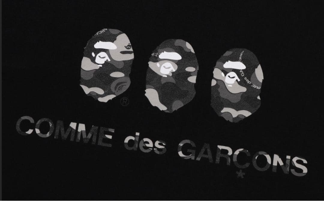 BAPE COMMEdesGARCONS ギャルソン エイプ Tシャツ 2XL