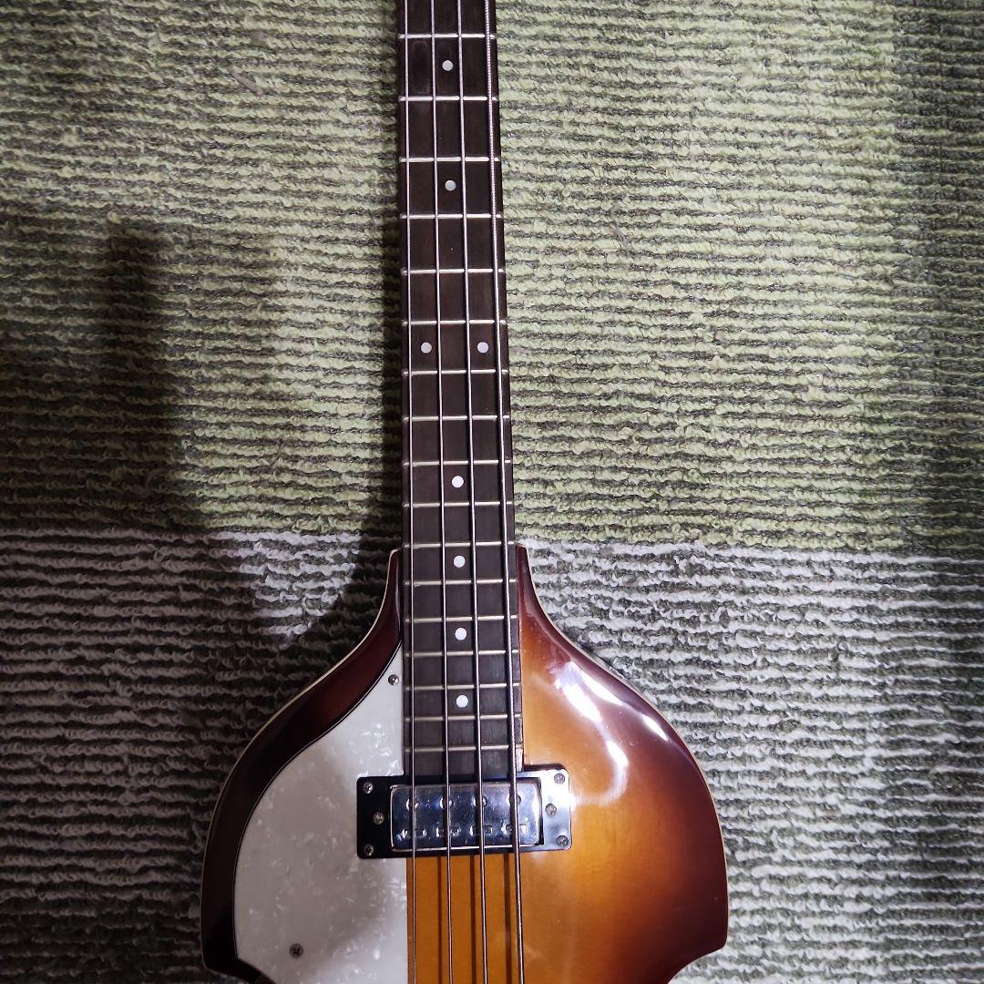 Höfner サンバースト バイオリンベース　レフティ