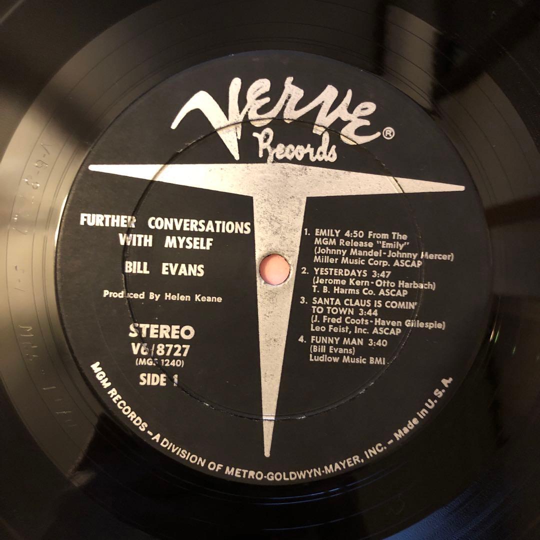 ビル・エヴァンス Bill Evans【USオリジナル盤・初期・美品・入手困難】