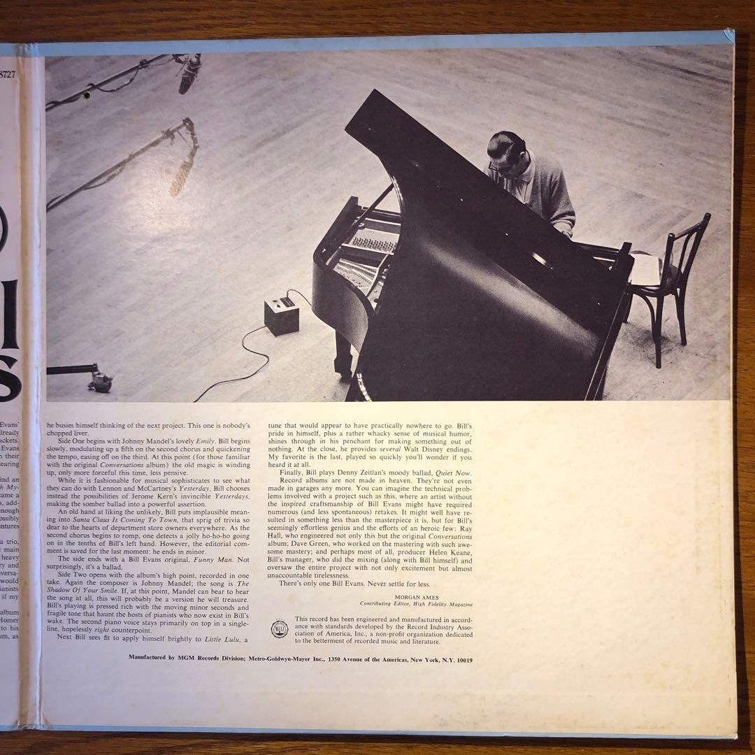 ビル・エヴァンス Bill Evans【USオリジナル盤・初期・美品・入手困難】