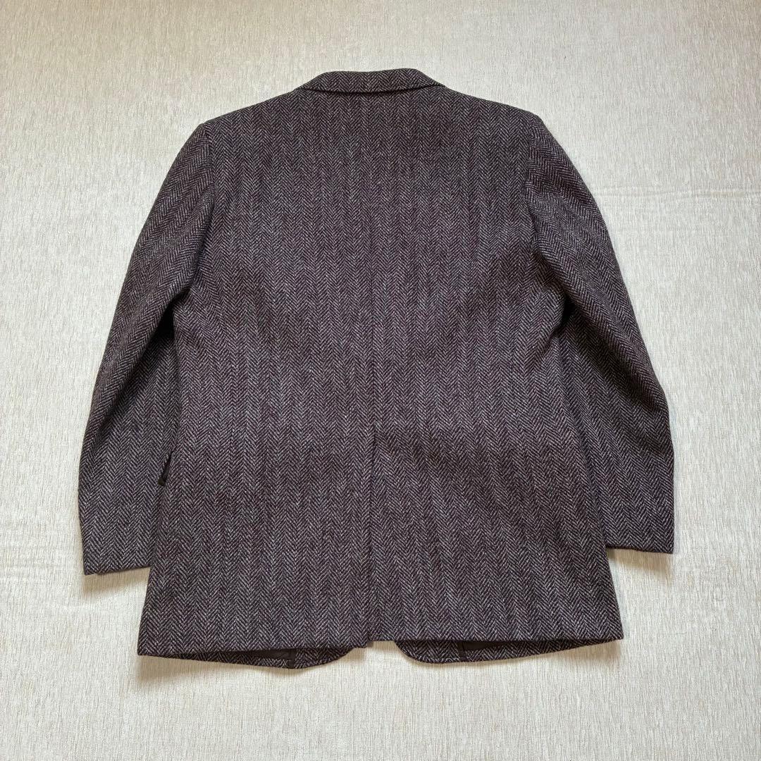 【最終価格】Harris Tweed テーラードジャケット　日本製　ヘリンボーン