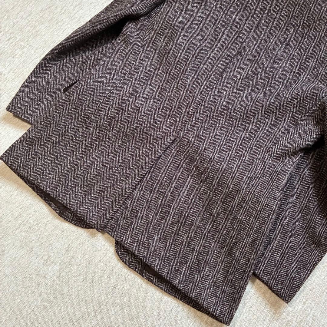 【最終価格】Harris Tweed テーラードジャケット　日本製　ヘリンボーン