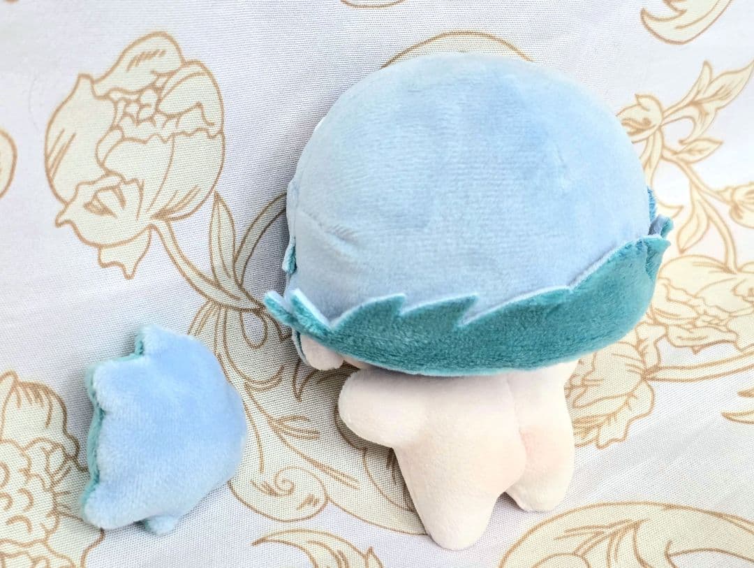 自作 無属性 ぬいぐるみ ハーフアップくん 10cm