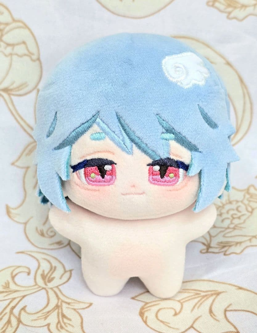 自作 無属性 ぬいぐるみ ハーフアップくん 10cm