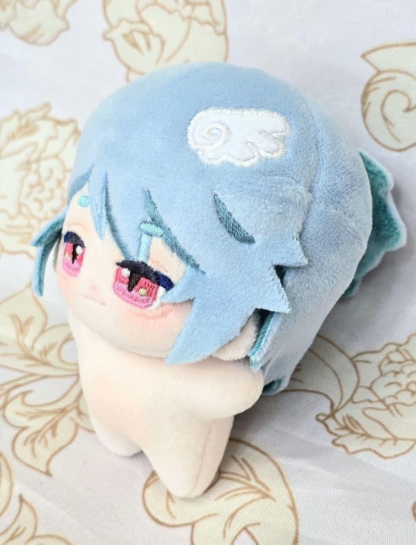 自作 無属性 ぬいぐるみ ハーフアップくん 10cm