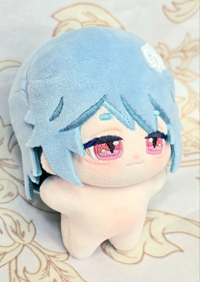 自作 無属性 ぬいぐるみ ハーフアップくん 10cm
