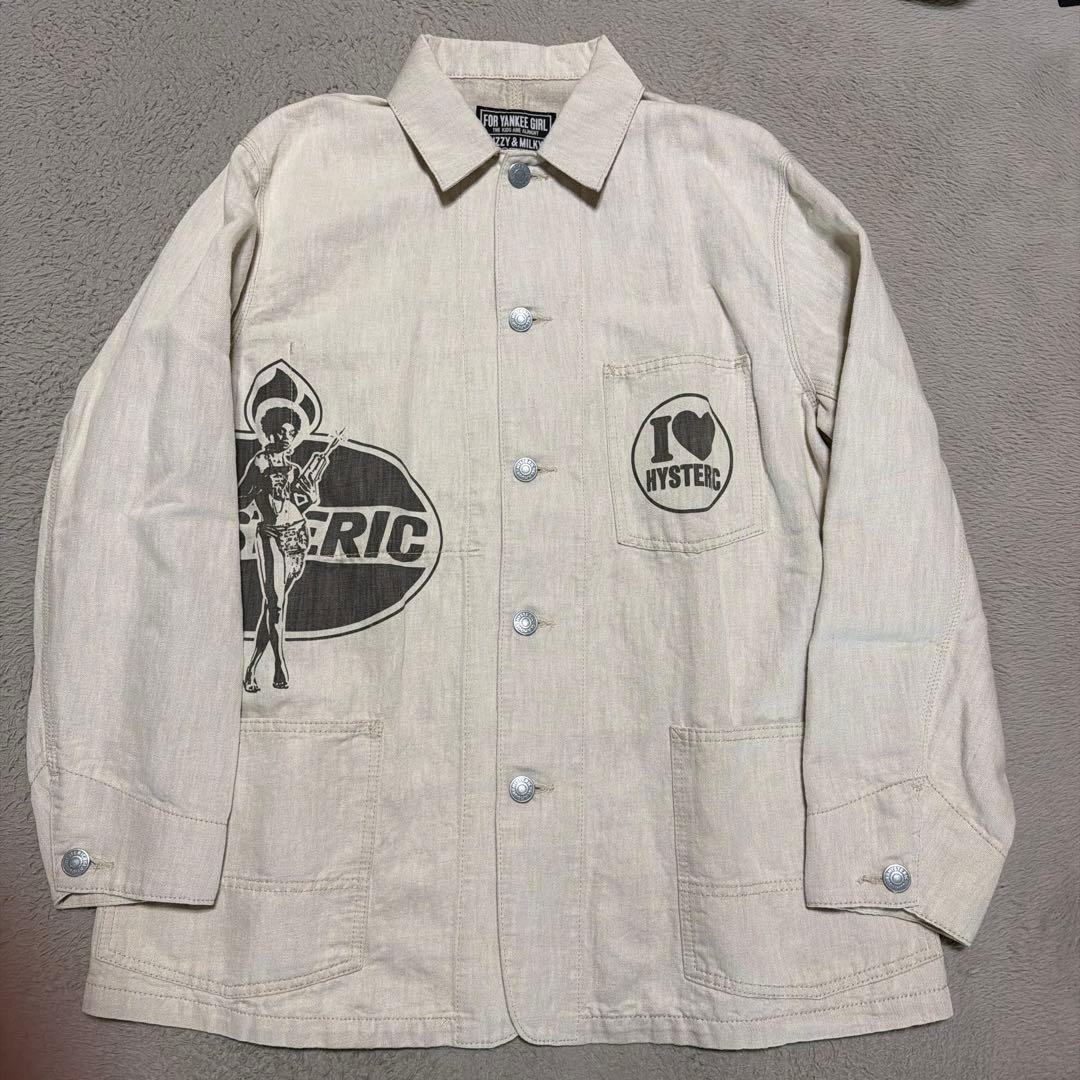 HYSTERIC GLAMOUR カバーオール　JACKET ジャケット L