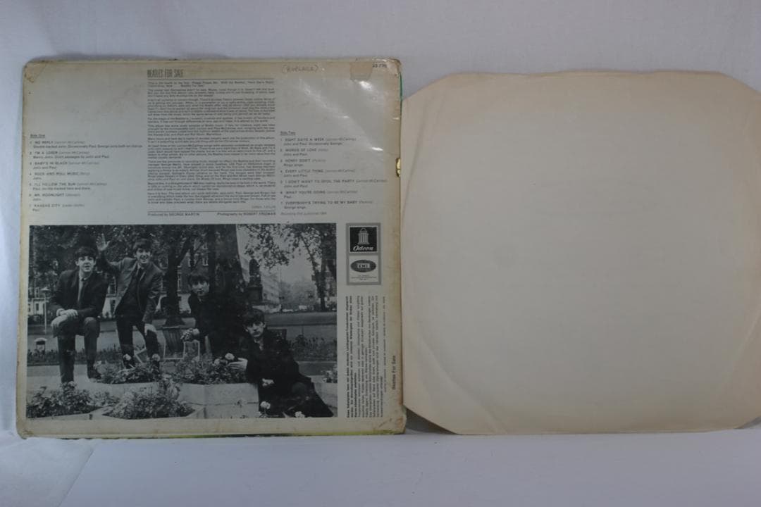 独LP The Beatles For Sale ドイツ盤Stereo ジャケ悪