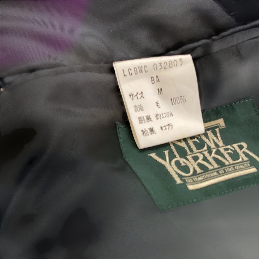 NEW YORKER ダブルブレスト　テーラードジャケット ニューヨーカー
