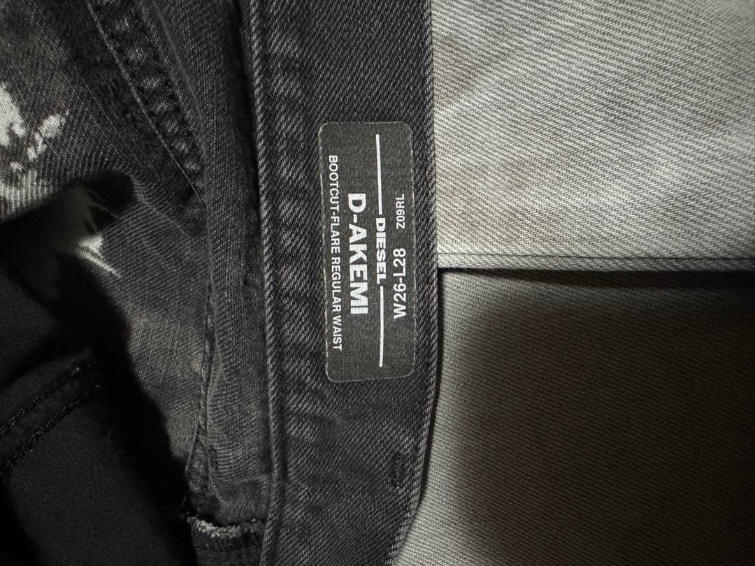 パンツ DIESEL BOOTScut flare regularWEST Denim