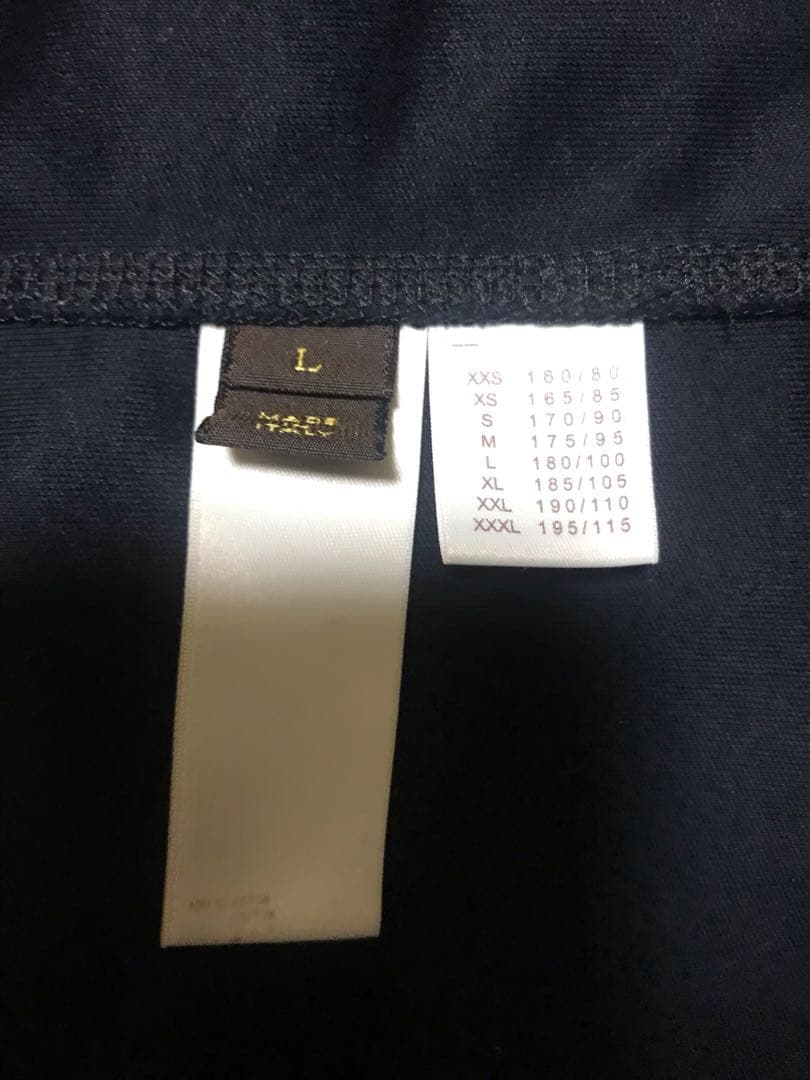 美品 LOUISVUITTON ルイヴィトン LVロゴ刺繍 エンボスブルゾン