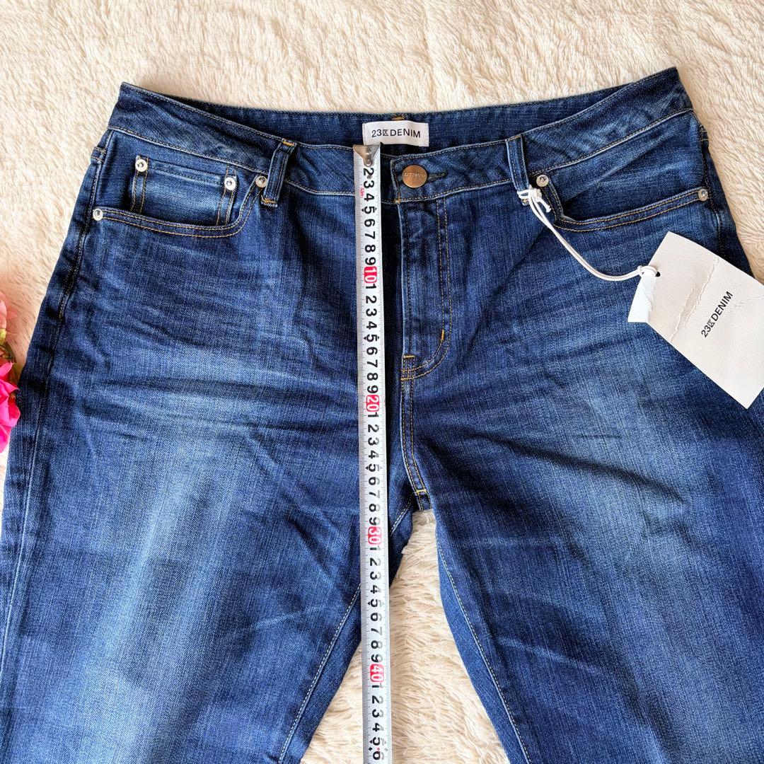 【新品】23区DENIM ボーイフィット デニムパンツ　大きいサイズ
