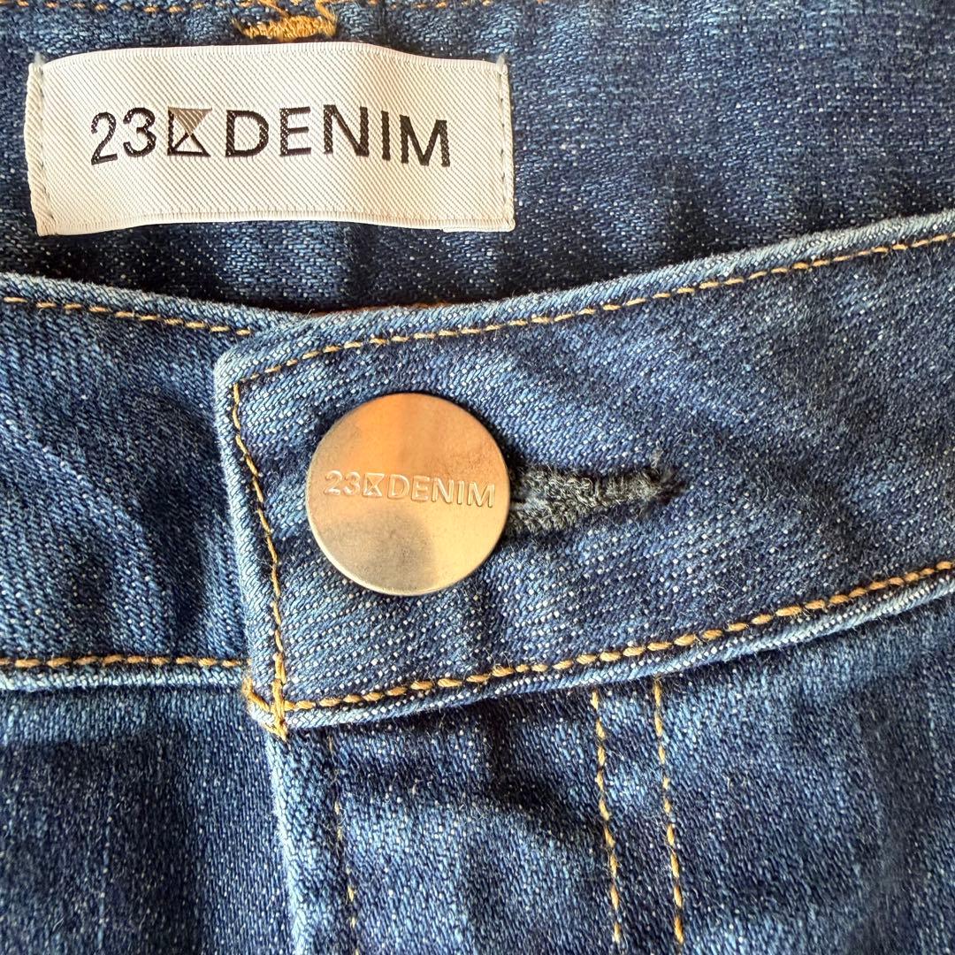 【新品】23区DENIM ボーイフィット デニムパンツ　大きいサイズ